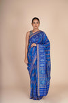 Rama Pure Silk Rajkoti Patola Saree