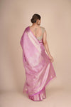Lilac Kanchi RK Pure Pastel Fancy Brocket Saree