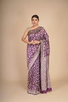 Banarasi Katan Silk Shikargah Saree
