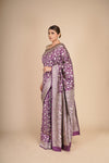 Banarasi Katan Silk Shikargah Saree