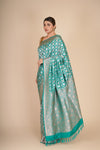 Banarasi Katan Silk Borjaal Saree